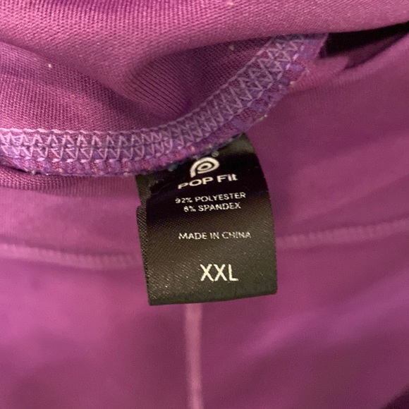 Popfit Purple leggings pockets 2xl - Picture 7 of 7